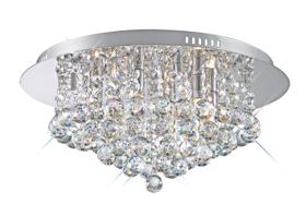 Dahlia Crystal Ceiling Lights Deco Flush Crystal Fittings Dahlia Crystal Ceiling Lights Deco Flush Crystal Fittings